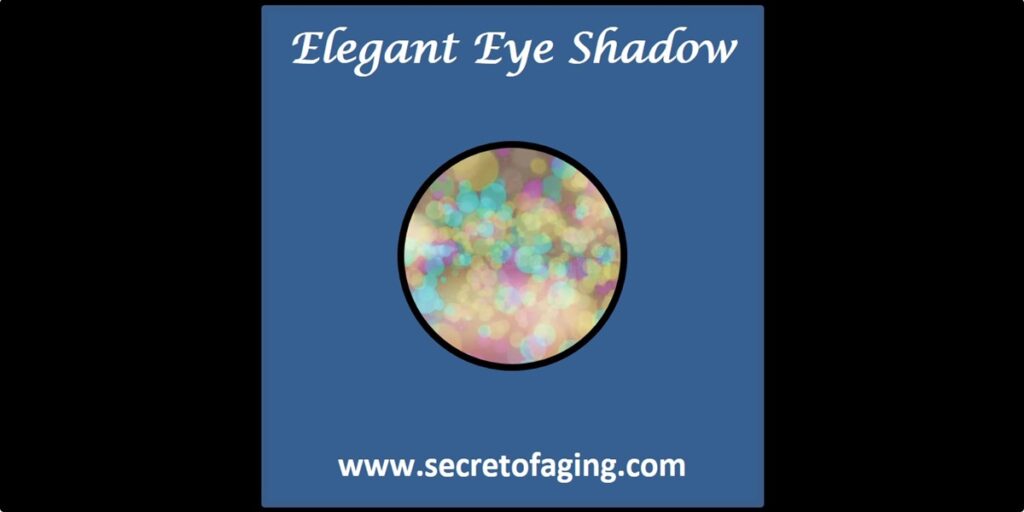 Elegant Eye Shadow Large Art by Secret of Aging