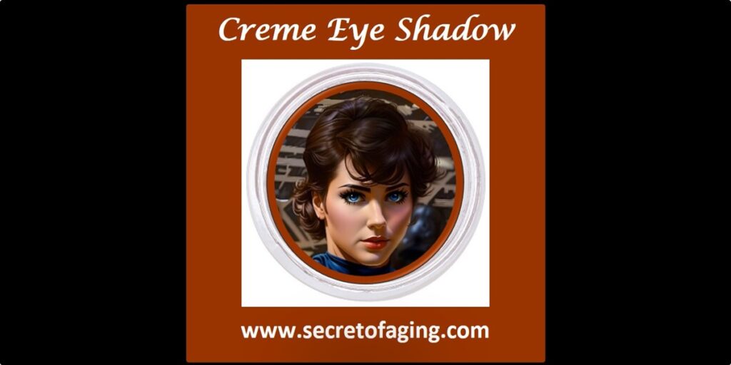 Creme Eye Shadow Cartoon Art by Secret of Aging