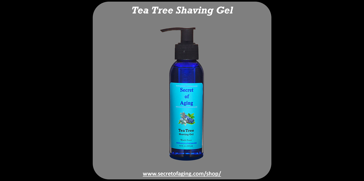 Tea Tree Shaving Gel by Secret of Aging