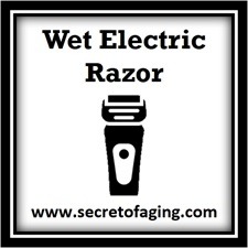 Wet Electric Razor Icon by Secret of Aging