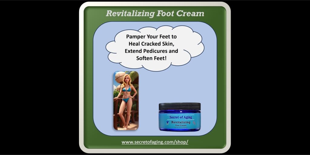 Revitalizing Foot Cream Art 2 by Secret of Aging