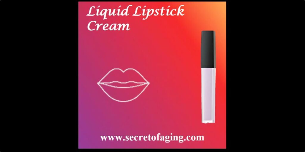 Liquid Lipstick Cream Large Art by Secret of Aging