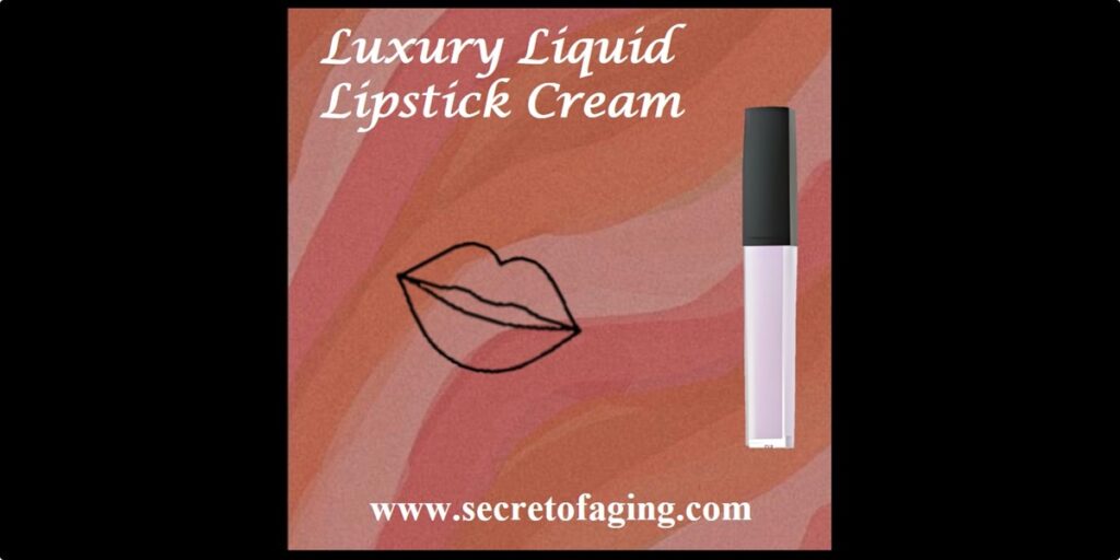 Luxury Liquid Lipstick Cream Large Art by Secret of Aging