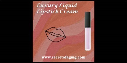 Luxury Liquid Lipstick Cream by Secret of Aging