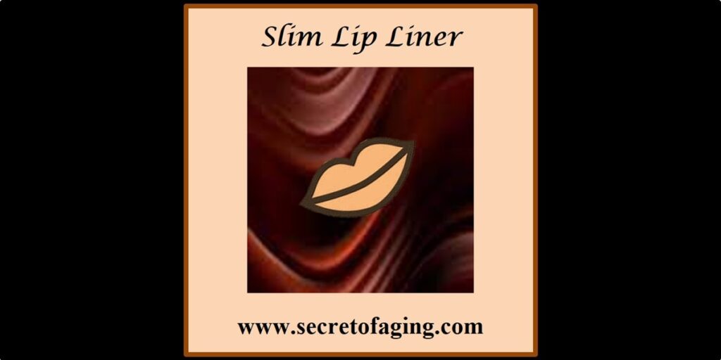 Slim Lip Liner Large Art by Secret of Aging