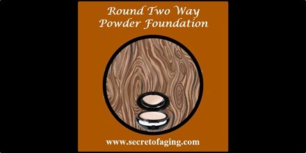 Round Two Way Powder Foundation by Secret of Aging