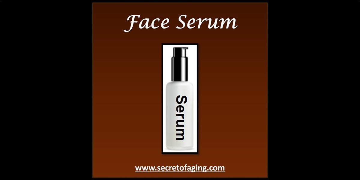 Face Serum Tag Art by Secret of Aging