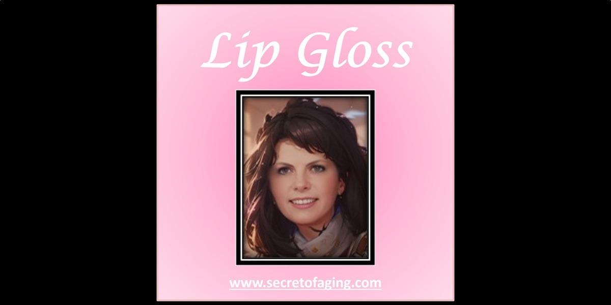 Lip Gloss Tag Cartoon by Secret of Aging