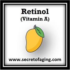 Retinol (Vitamin A) Icon by Secret of Aging