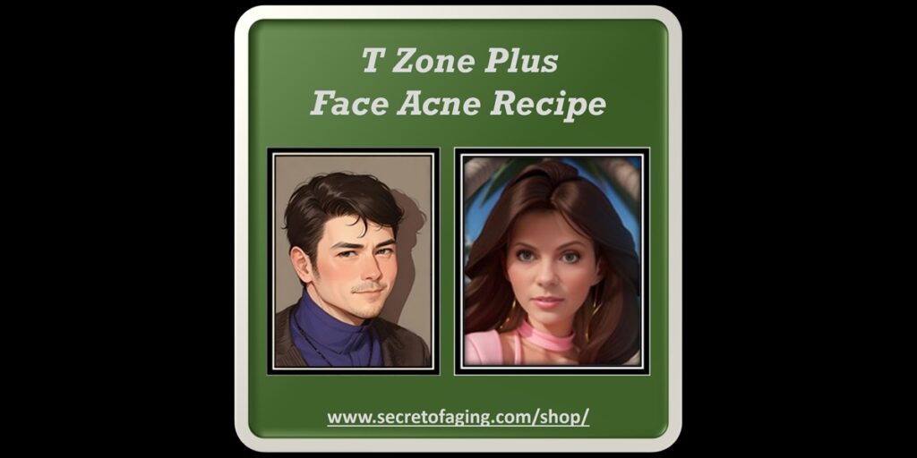 T Zone Plus Face Acne Image by Secret of Aging