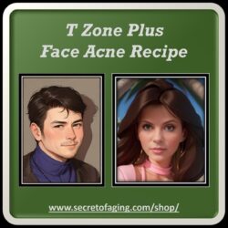 T Zone Plus Face Acne Image by Secret of Aging