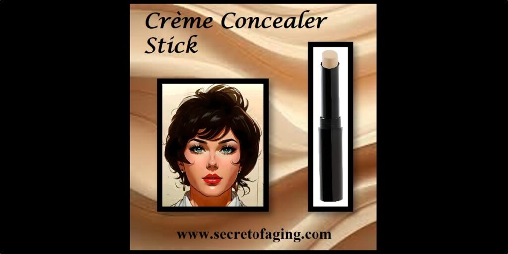 Creme Concealer Stick Cartoon Art by Secret of Aging