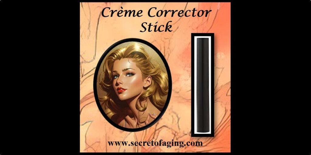 Creme Corrector Stick Cartoon Art by Secret of Aging