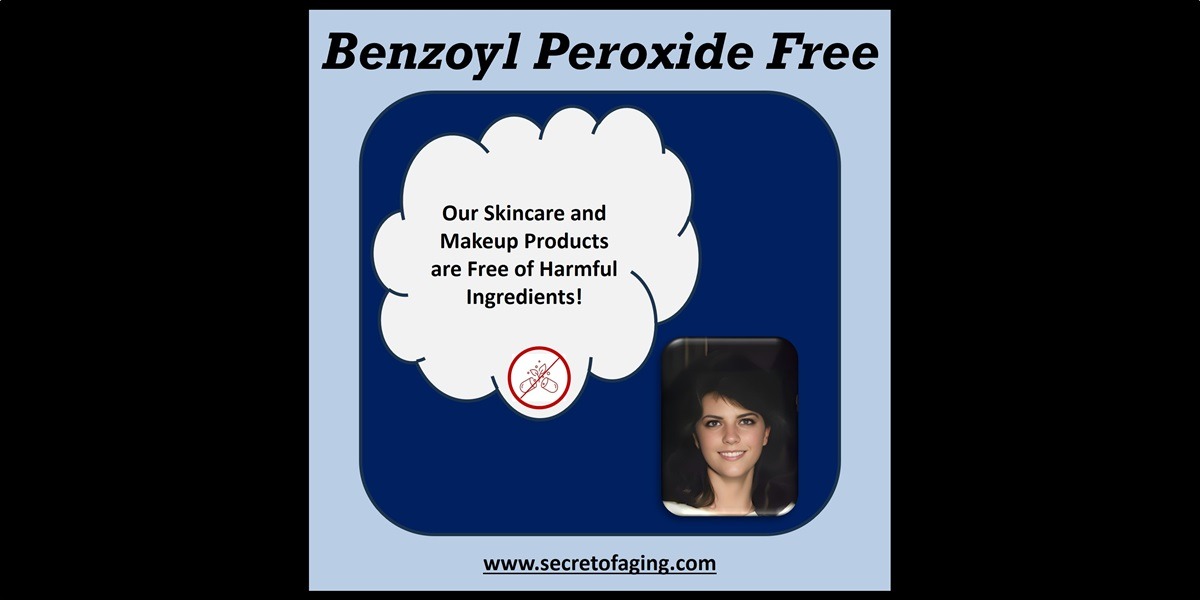 Benzoyl Peroxide Free Tag by Secret of Aging