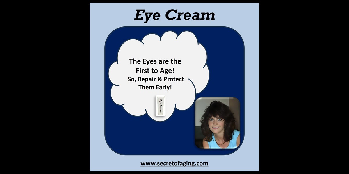 Eye Cream Tag by Secret of Aging