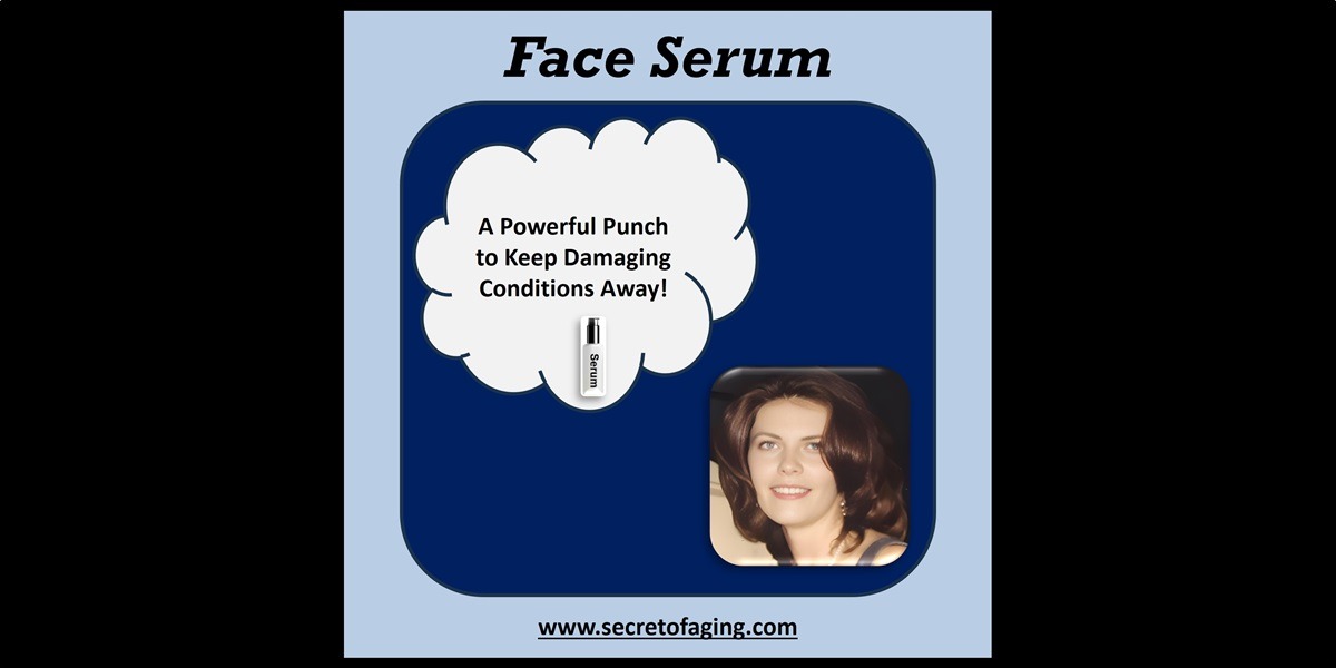 Face Serum Tag by Secret of Aging