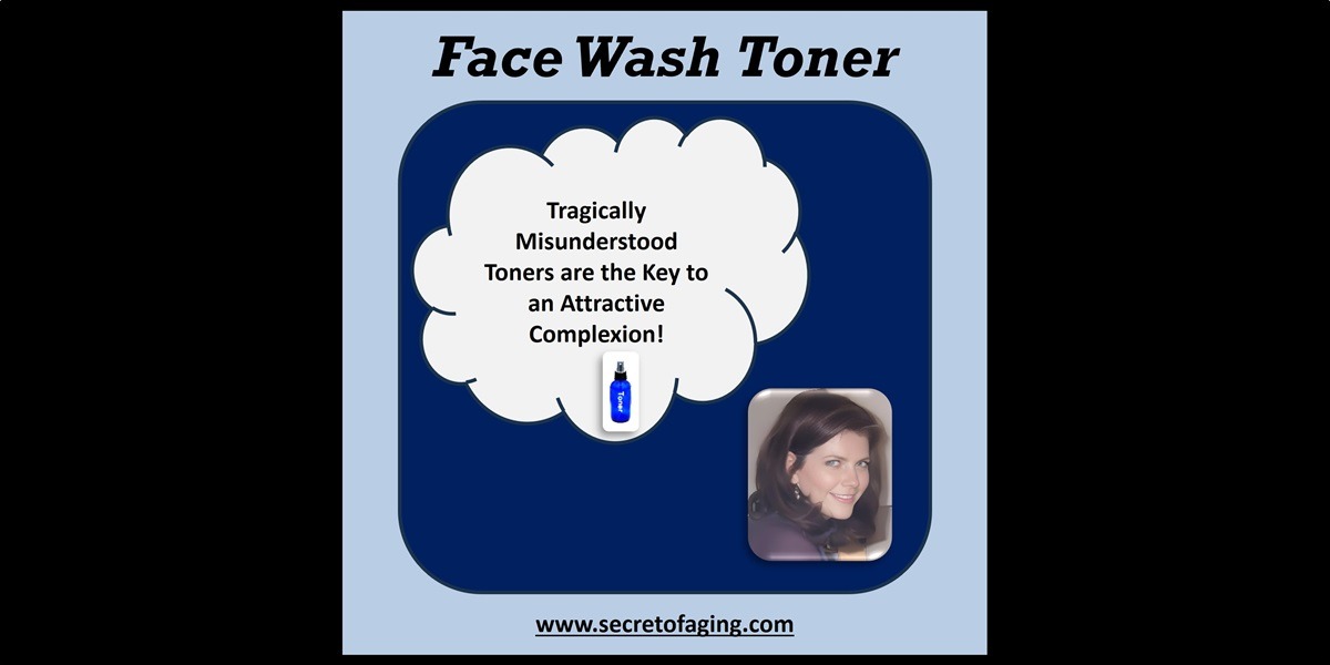 Face Wash Toner Tag by Secret of Aging