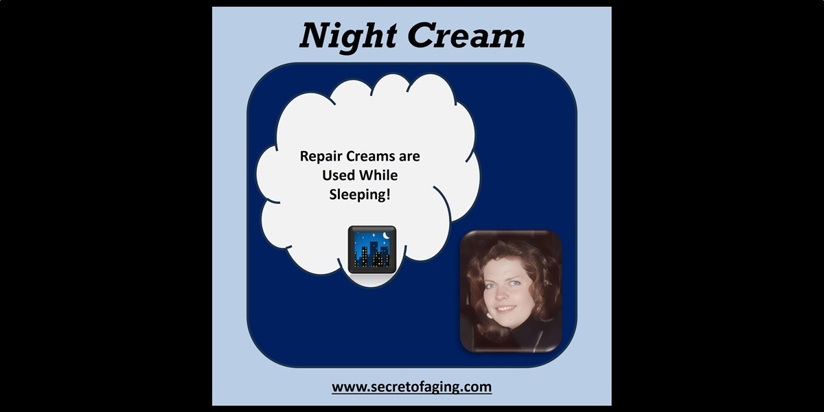 Night Cream Tag by Secret of Aging