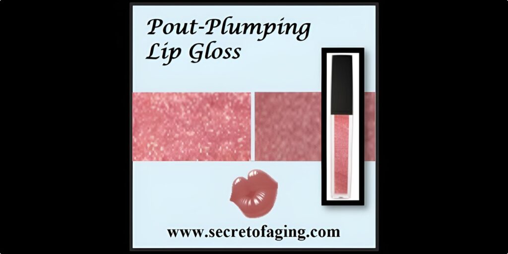 Pout-Plumping Lip Gloss Large Art by Secret of Aging