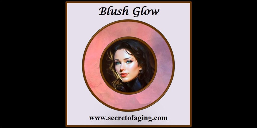 Blush Glow Cartoon Art by Secret of Aging