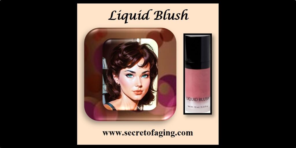 Liquid Blush Cartoon Art by Secret of Aging