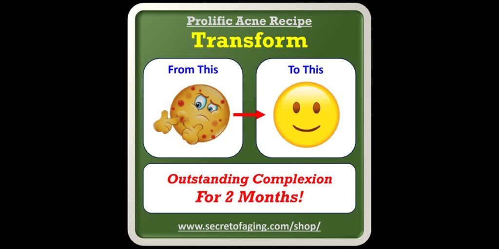 Prolific Acne Recipe Main Art by Secret of Aging