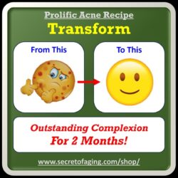 Prolific Acne Recipe Main Art by Secret of Aging