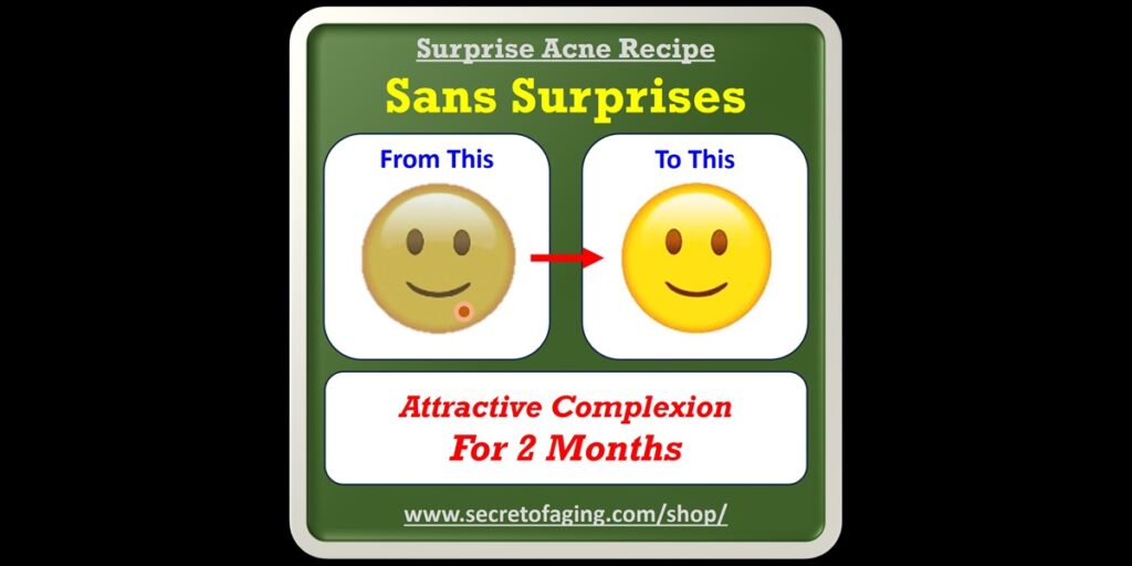 Surprise Acne Recipe Main Art by Secret of Aging