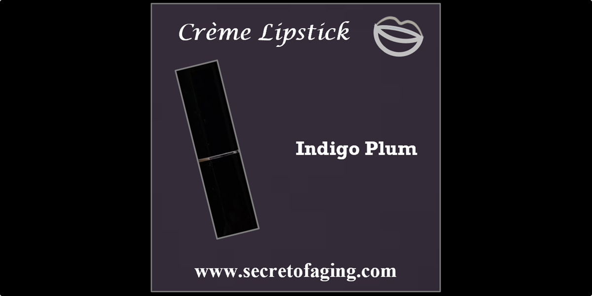 Indigo Plum Creme Lipstick by Secret of Aging