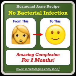 Hormonal Acne Recipe by Secret of Aging