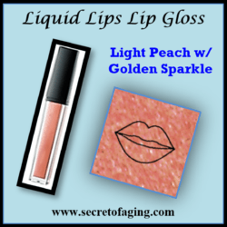 Light Peach with Golden Sparkle