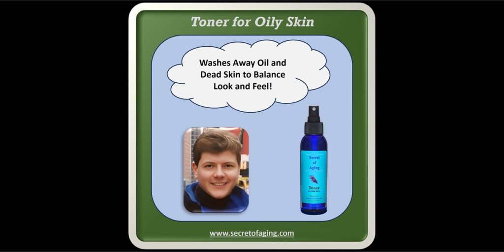 Toner for Oily Skin Art by Secret of Aging