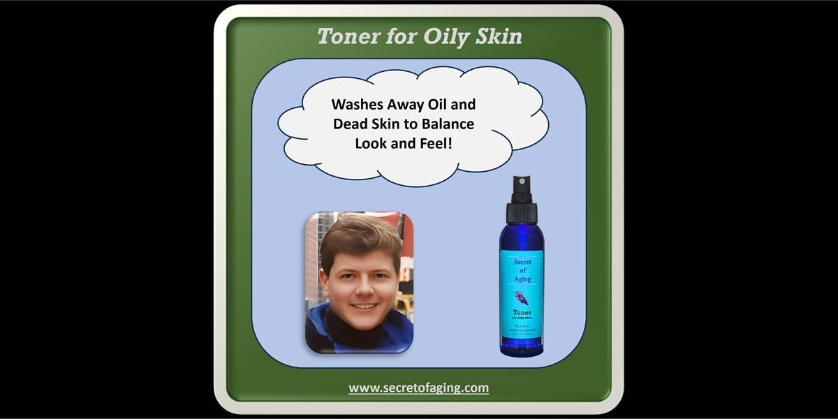 Toner for Oily Skin Art by Secret of Aging