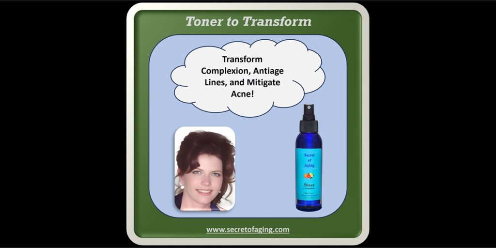 Toner to Transform Art by Secret of Aging