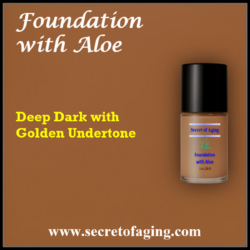 Deep Dark with Golden Undertone