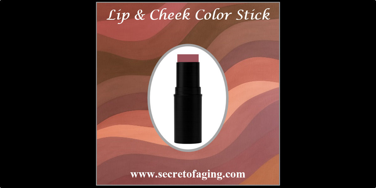 Lip and Cheek Color Stick by Secret of Aging