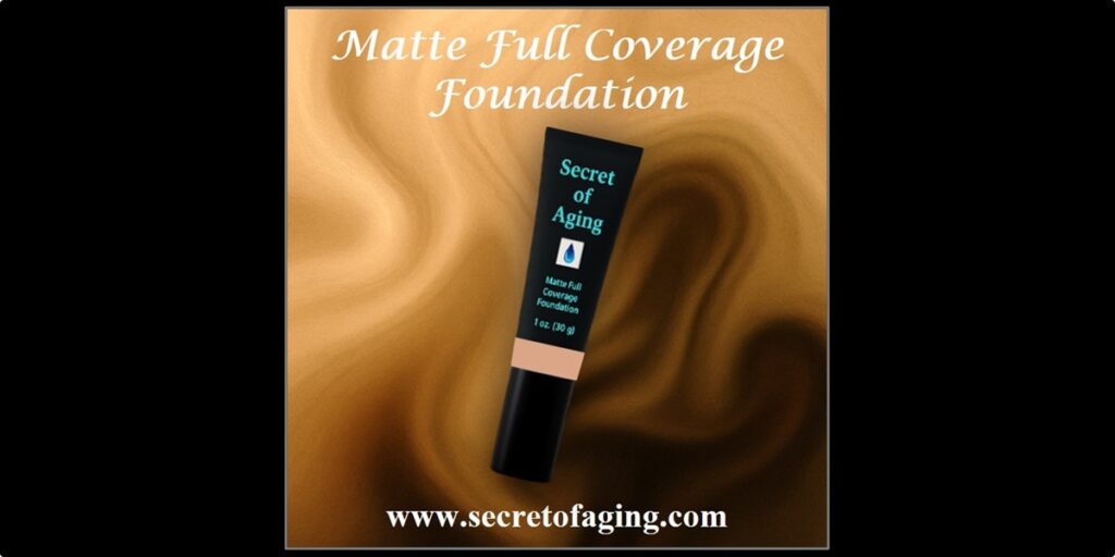 Matte Full Coverage Foundation by Secret of Aging
