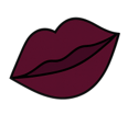 Satin Burgundy Red Lip by Secret of Aging