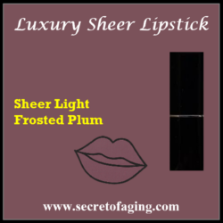 Sheer Light Frosted Plum