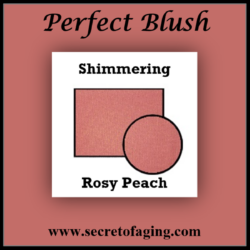Shimmering Rosy Peach
