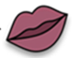 Blue Plum with Opal Shimmer Lips