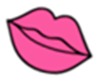 Bright Hot Pink Lip