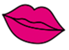 Bright Sparkling Fuchsia Lip