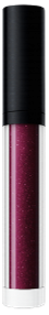 Deep Burgundy Red with Pink Sparkle Bottle