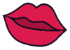 Deep Intense Pink with Red Undertone Lip