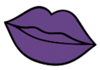 Mid-tone Purple with Pink Undertone Lip