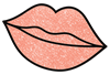 Nude Pink with Gold Shimmer Lip