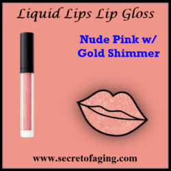 Nude Pink with Gold Shimmer