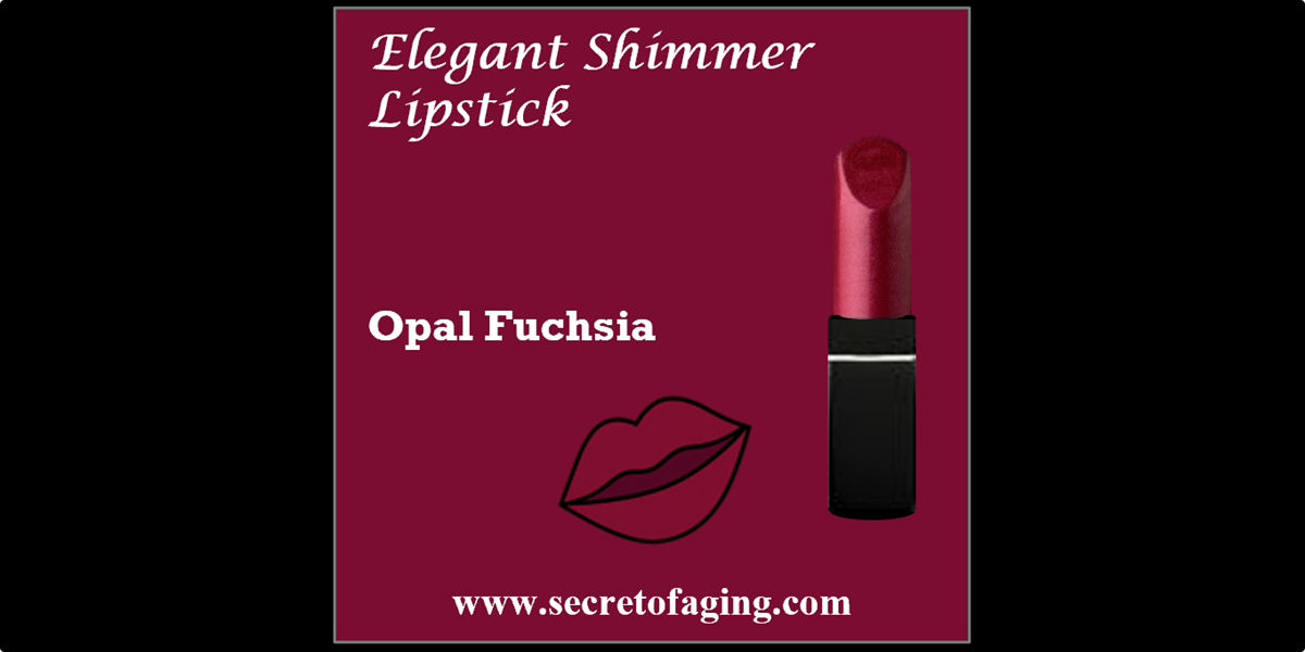Opal Fuchsia Elegant Shimmer Lipstick