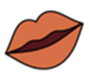 Peachy Nude with Shimmer Lips